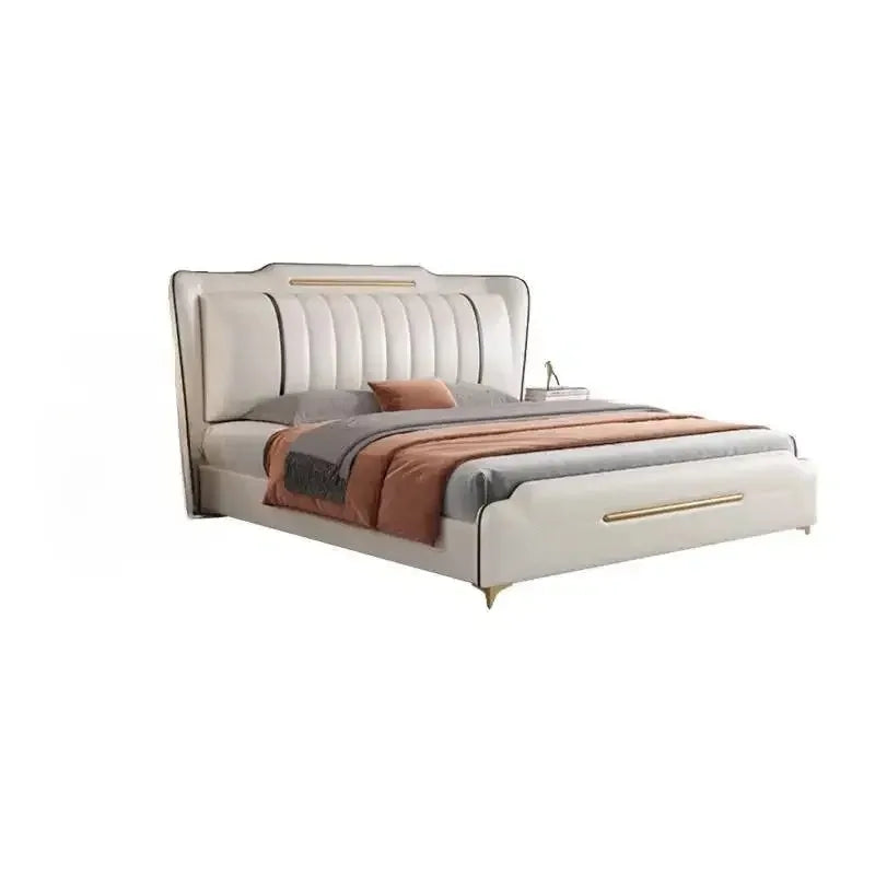 Designer Modern Waterproof Bed Frame Princess Monster Frames Double Bed Headboards Storage High Camas Matrimoniales Furniture