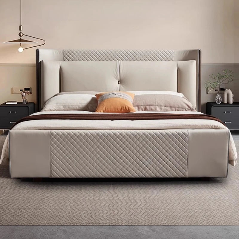 Platform Sleeping Bed Children Frame Baby Queen Double Bed Modern Massage Beauty European Simple Wooden Beliche Salon Furniture