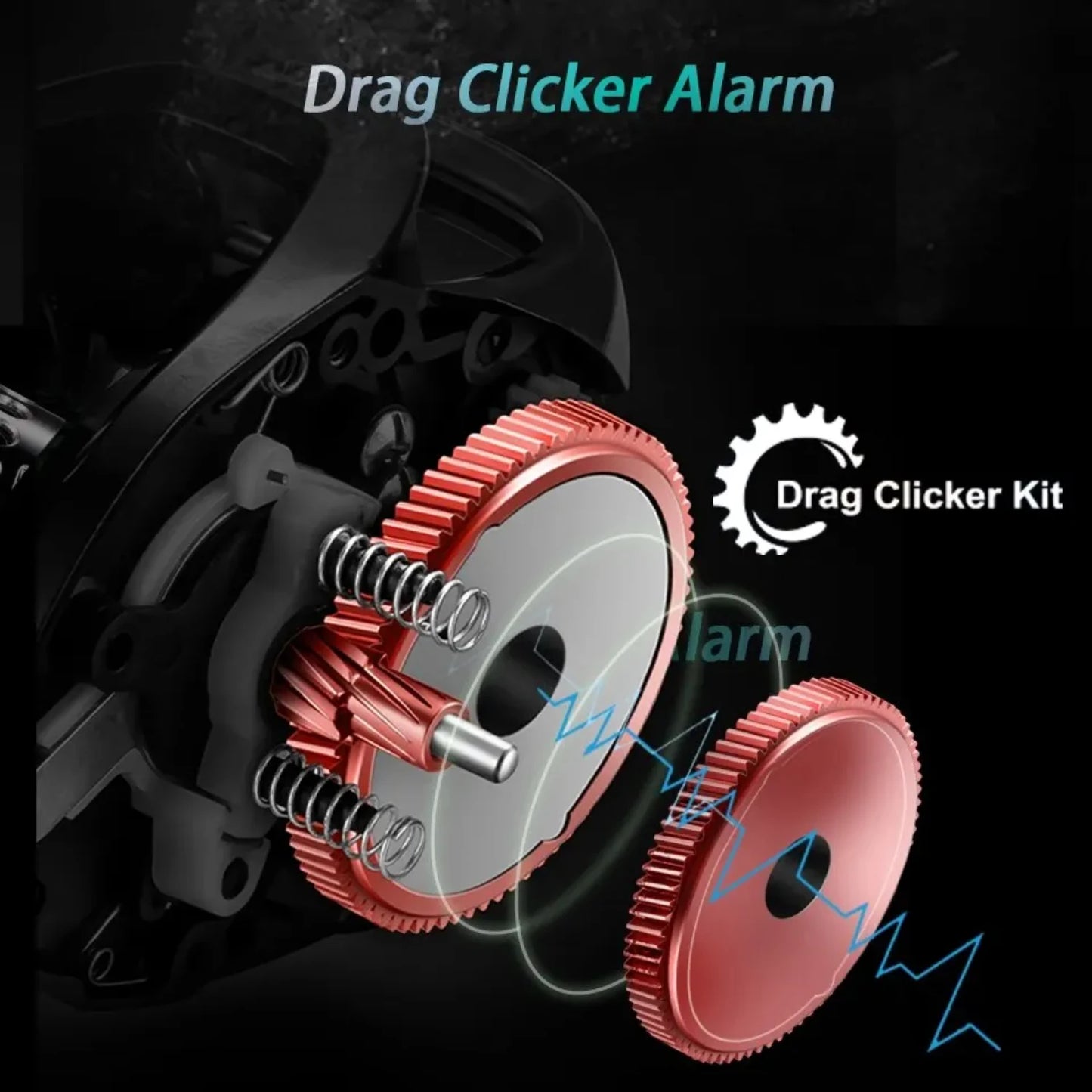 BMC100 Baicasting Reel Betriel BFS Reel 11+1BB 8.1 Gear Ratio 5KG Drag with Clicker Sound Fishing Reel Lille