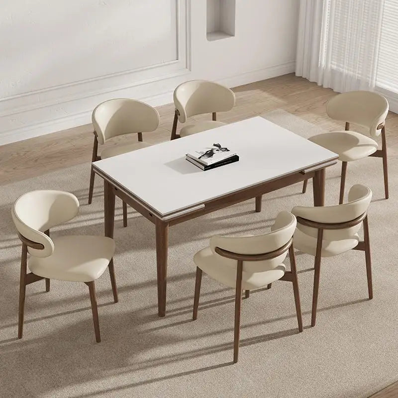 Simple Decoration Dining Table Style Minimalist Folding Table Luxury Conjuntos De Sala De Jantar Living Room Furniture