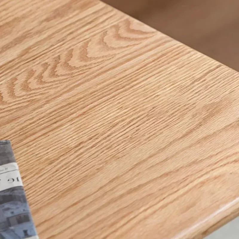 Wooden Minimalist Dining Table Simple Nordic Living Room Dining Table Rectangle Design Mesa De Comedor Garden Furniture Sets