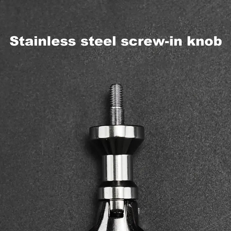 Screw-in Spinnings Reel Rocker Fishing Reel Crank Rock Arm Reel Double Knob Grip Fishing Reel Handle Grip Fishing Reel Accessory