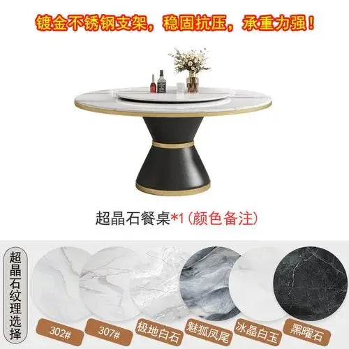 Beauty Comfy Dining Table Nordic Round Minimalist European Design Dining Table Living Room Mesa De Comedor Home Furniture