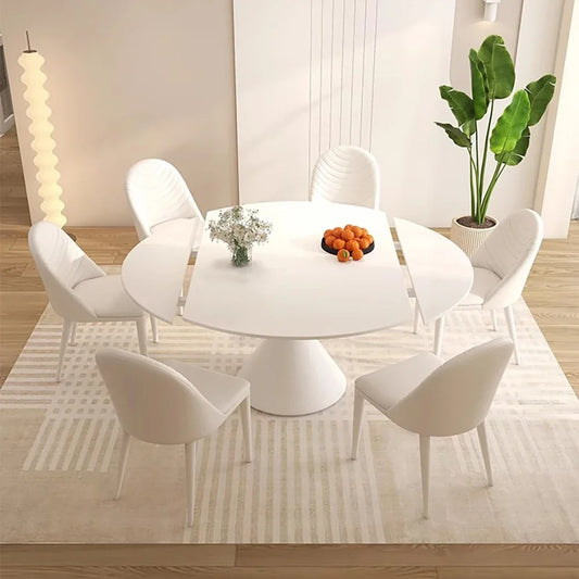 European Nordic Dining Table Italian Vintage Decorate Minimalist Dining Table Marble Simple Mesas De Comedor Home Furniture