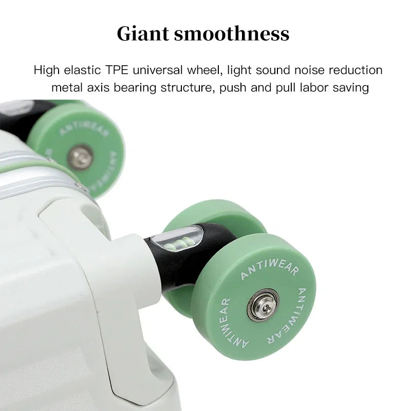 BunnyFly Suitcase Wide Handle Aluminum Frame Travel Rolling Luggage Trolley Case Men Women 20 24 Inches