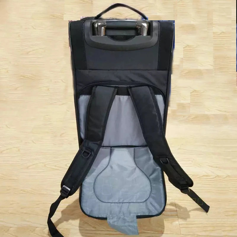 27"32" inch large capacity Rolling Luggage Travel Bag Suitcase Wheel Women Shoulder Bags Men's Football Backpack