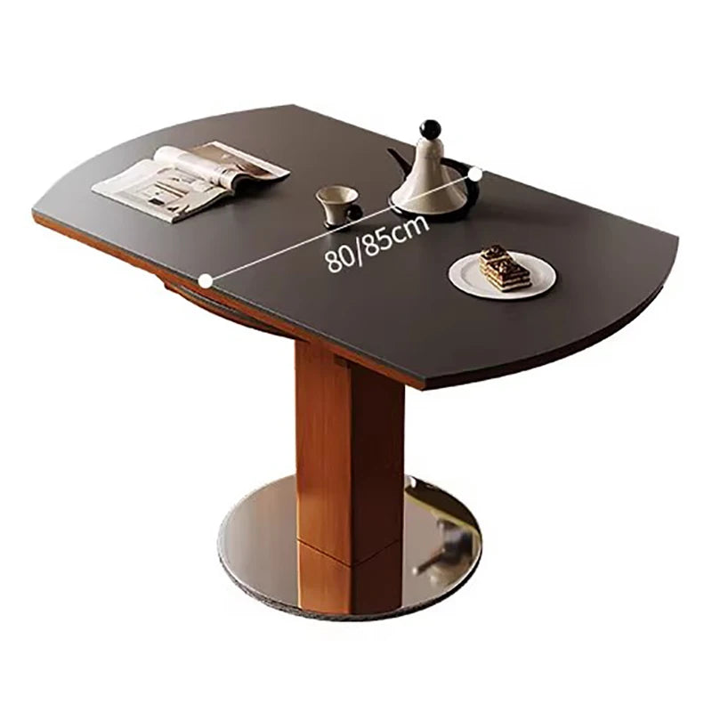 Living Room Dining Table Sets Vintage Simple Style Folding Table Modern Design Conjuntos De Sala De Jantar Living Room Furniture