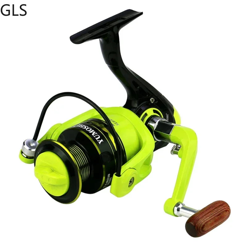 2000-7000 Saltwater Spinning Fishing Reel 5.2 1 High Speed Carp Fishing Coil Metal Magnetic Brake System Ultralight Fishing