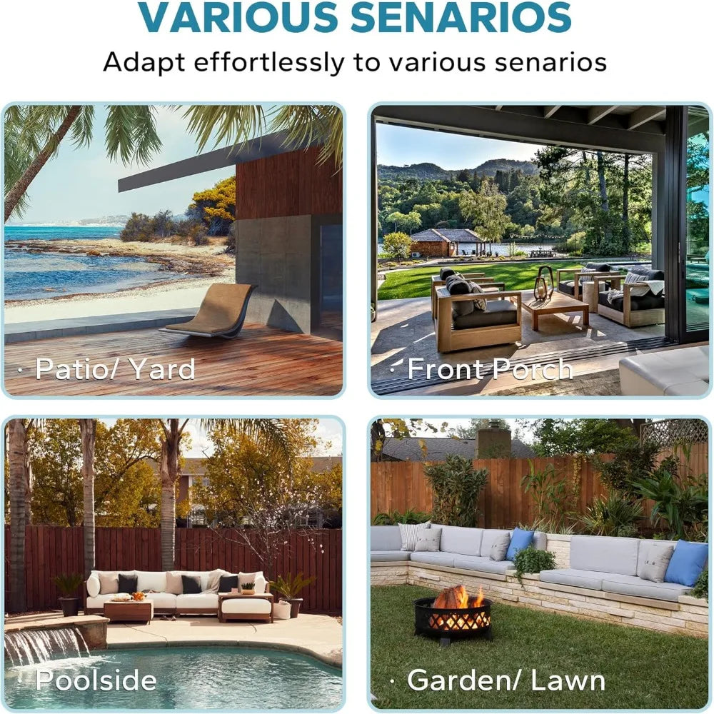 78" Wicker 3-seat Sofa, Outdoor Conversation Furniture, All-Weather Rattan Couch, Steel Frame Couch with Cushions for Garden, Po