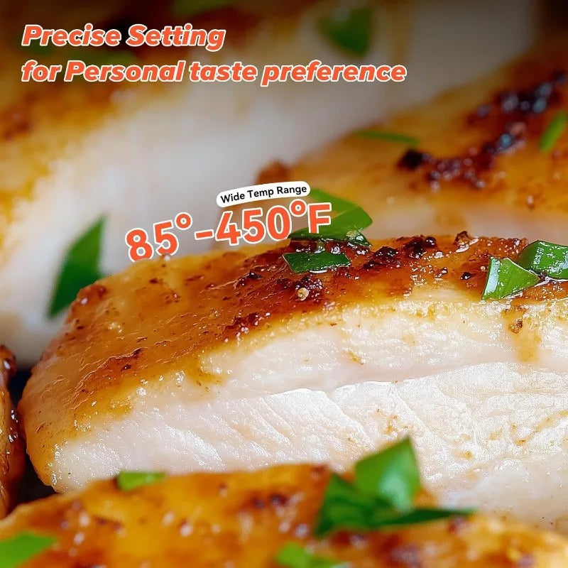 Air Fryer Toaster Smart Oven Combo, 23 Quart XL Capacity Convection Oven Countertop, Fits 10 Inch Pizza