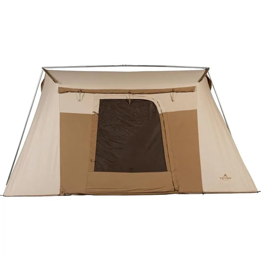TETON Sports Canvas Tents, Tent for Family Camping in All Seasons, The Right Shelter for Your Base Camp, Waterproof