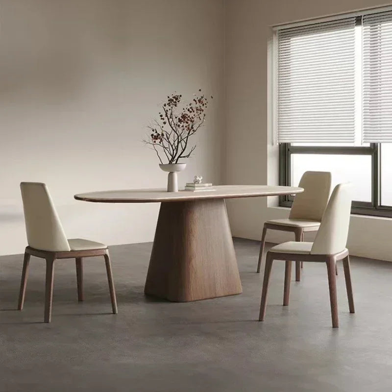 Garden Modern Dining Table Luxury Kitchen Center Restaurant Dining Tables Home Mesa Comedor Cafe Dining Room Furniture