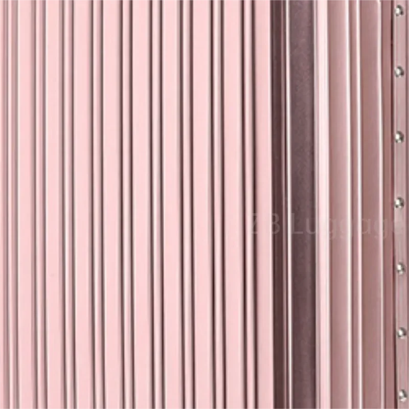 All Aluminum Suitcase Designer Brand Trolley Case The Same Model Luggage Men's Business Carry on Luggage Women's Travel Suitcase