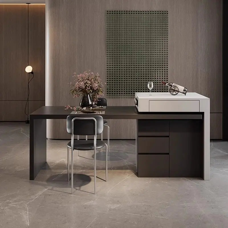 Extendable Living Room Dining Table Center Portable Rooms Lift Up Kitchen Islands Restaurant Simple Mesa Comedor Furniture