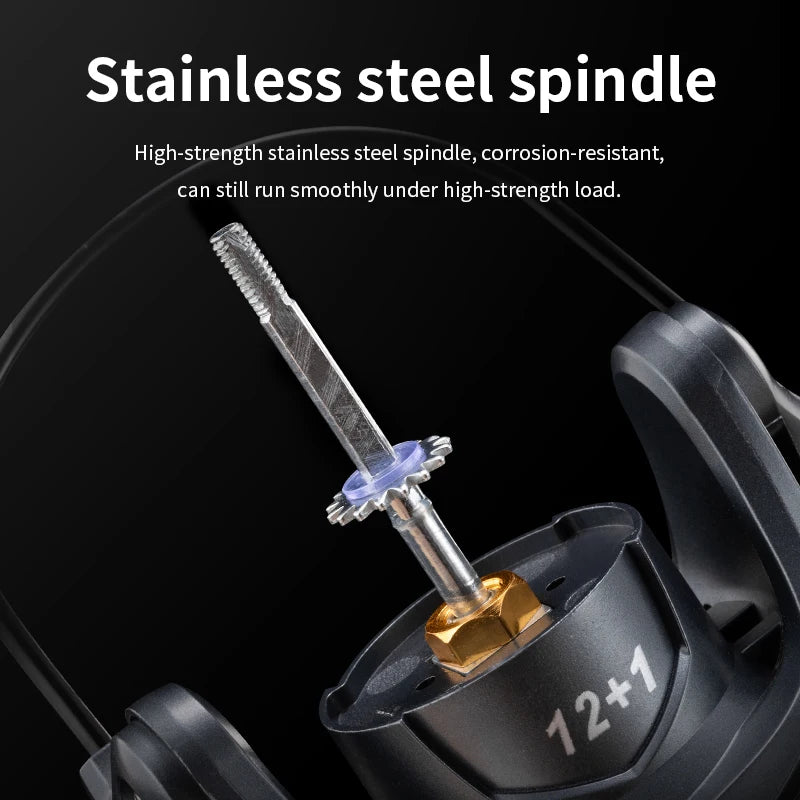 Rooblinos ME fishing reel spinning reel  smooth - running fishing reel