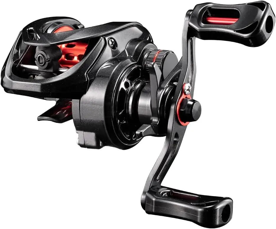 PL 7.2R 17.6LB Lightweight Nylon Baitcasting Reel 2024 Innovation Magnetic Brake Left/Right for All Anglers