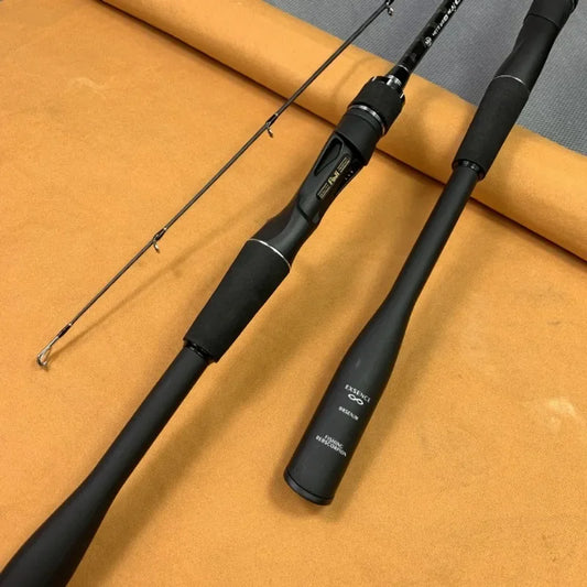 Lure Fishing Rod Carbon Ultra Light Ultra Hard Casting Spinning Fuji Reel Seat M Tip Distance Throwing Rod Bass Fishing Rod