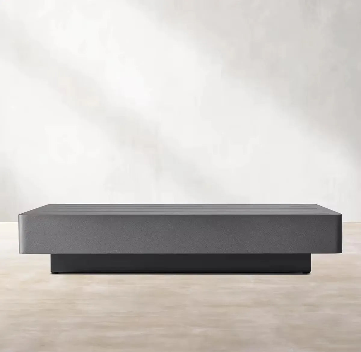 Patio Furniture Garden Aluminum Sofa Set Hotel Outdoor Furniture Poolside Metal L Shape Sectional Sofa