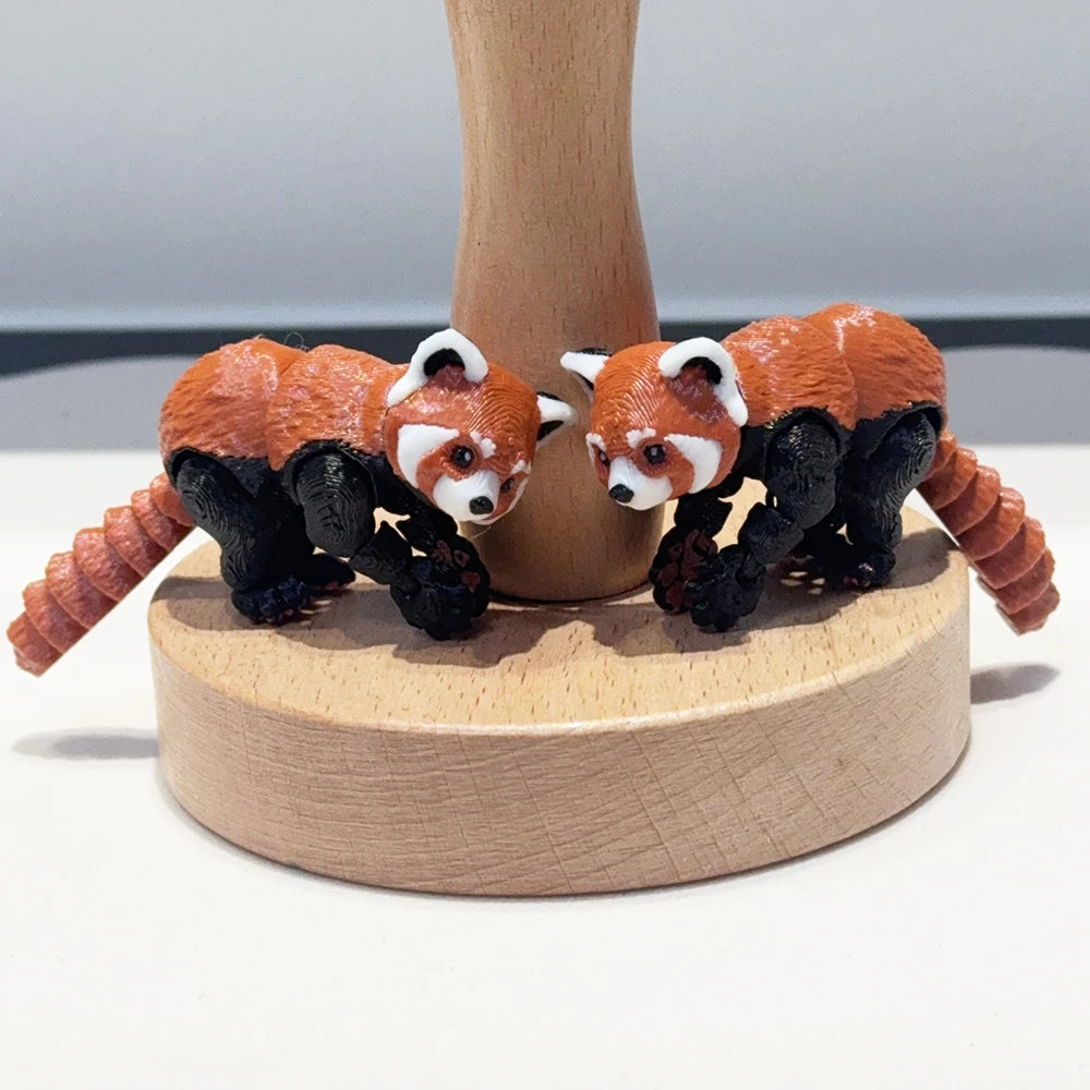 3d Printing Cute And Adorable Panda Models, Plastic Desktop Decorations, Sculptures, Ornaments, Holiday Gifts