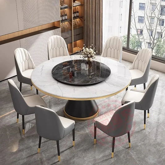 Beauty Comfy Dining Table Nordic Round Minimalist European Design Dining Table Living Room Mesa De Comedor Home Furniture