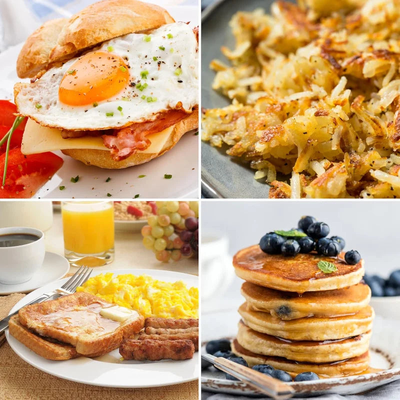 3-in-1 Breakfast Station - Includes Coffee Maker, Non-Stick Griddle, and 4-Slice Toaster Oven - Versatile Breakfast Ma