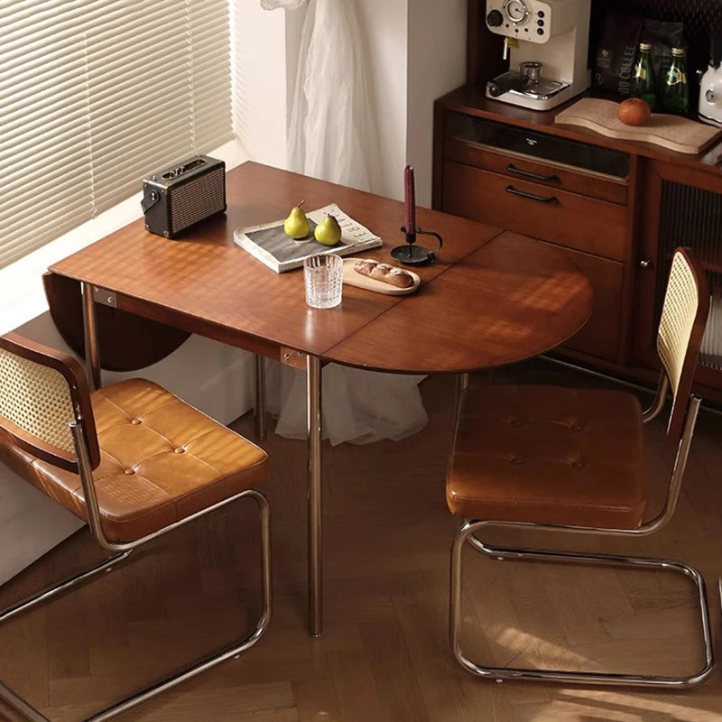 Luxury Dining Table Simple Minimalist Modern Decoration Folding Tables European Mesas Pegables Portatil Kitchen Furniture