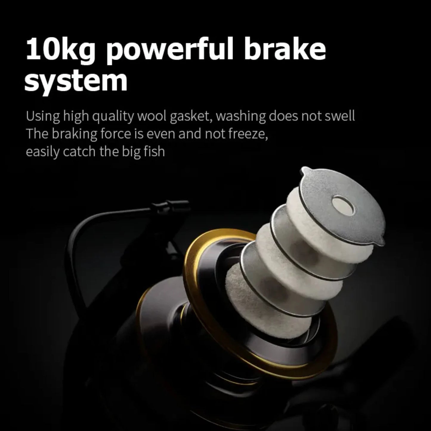 Spinning Reels,Saltwater or Freshwater Fishing reels,Ultralight Metal Frame,Ultra Smooth and Tough,5.2 1 High Speed