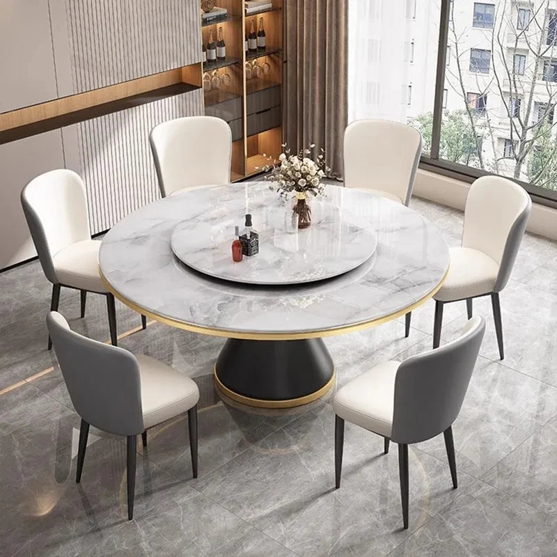 Beauty Comfy Dining Table Nordic Round Minimalist European Design Dining Table Living Room Mesa De Comedor Home Furniture