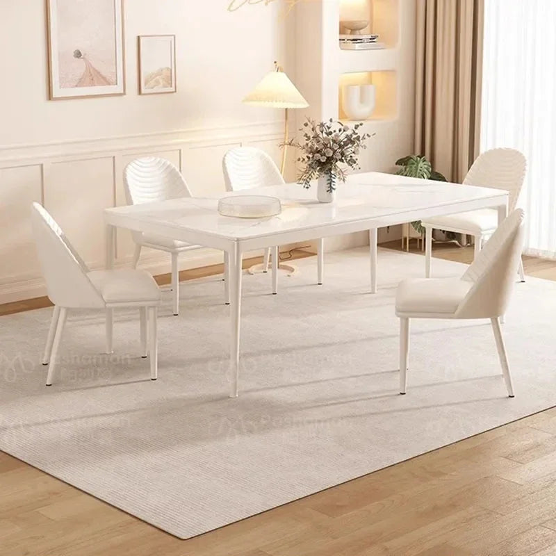 Nordic Wooden Dining Table Rectangle Simple Luxury Living Room Dining Table Home Kitchen Mesas De Jantar Garden Furniture Sets