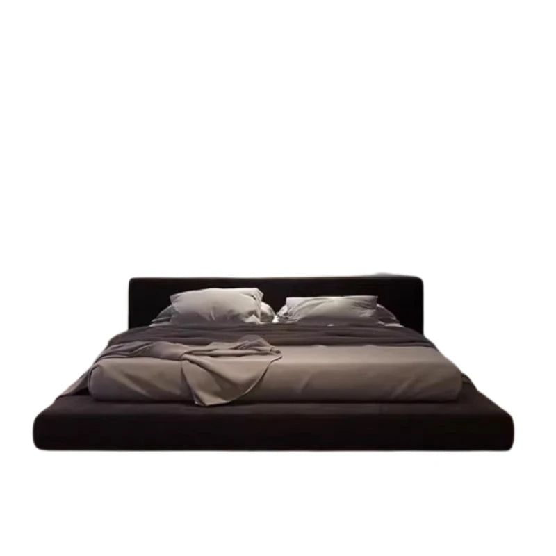 Minimalist High End Bed Frame American Style Master Bedroom Tatami Modern Bed Aesthetics European Design Muebles Beds Furniture