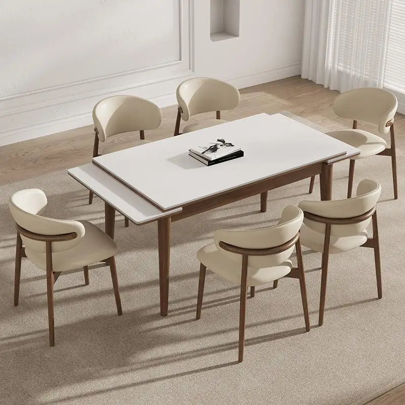 Simple Decoration Dining Table Style Minimalist Folding Table Luxury Conjuntos De Sala De Jantar Living Room Furniture