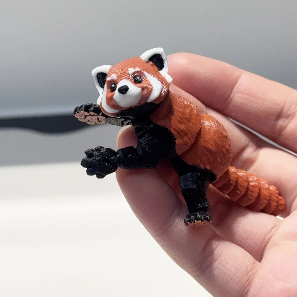 3d Printing Cute And Adorable Panda Models, Plastic Desktop Decorations, Sculptures, Ornaments, Holiday Gifts