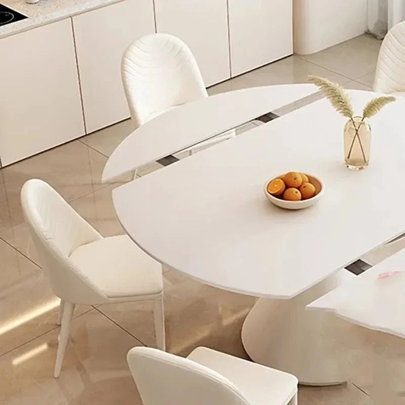 Wooden Nordic Dining Table Modern Minimalist Living Room Dining Table Luxury Style Mesas De Comedor Garden Furniture Sets