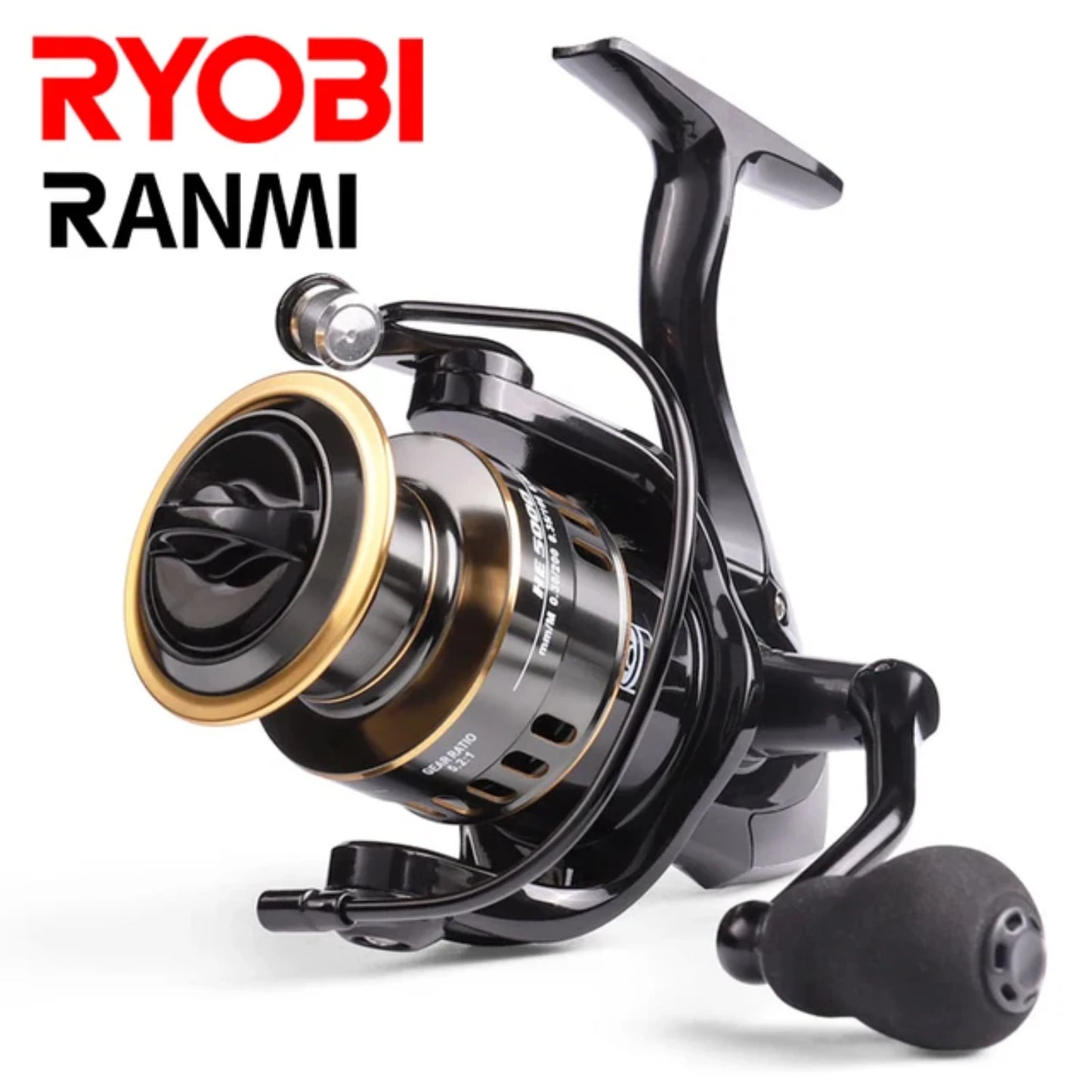 Spinning Reels,Saltwater or Freshwater Fishing reels,Ultralight Metal Frame,Ultra Smooth and Tough,5.2 1 High Speed