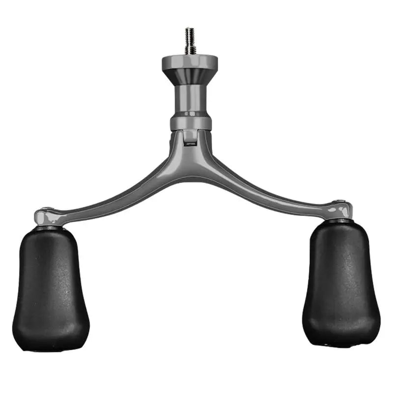 Screw-in Spinnings Reel Rocker Fishing Reel Crank Rock Arm Reel Double Knob Grip Fishing Reel Handle Grip Fishing Reel Accessory